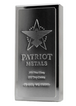 AMTV Patriot Metals Stacker Silver Bar 100 oz