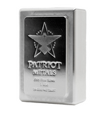 AMTV Patriot Metals Stacker Silver Bar 1 Kilo