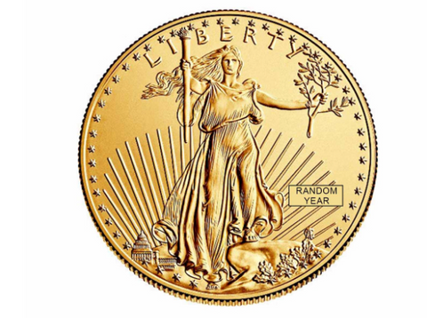 American Gold Eagle (Any Year) 1 oz Gold Coin