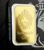 AMTV Scottsdale Gold 1 oz Gold Bar