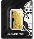 AMTV Scottsdale - PAMP Archangel Michael 1 oz Gold Bar
