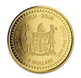 AMTV 2018 Fiji Pacific Dollar 1 oz Gold Coin