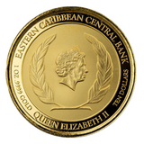 AMTV 2021 EC8 Anguilla 1 oz Gold Coin