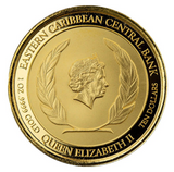 AMTV 2021 EC8 Montserrat 1 oz Gold Coin